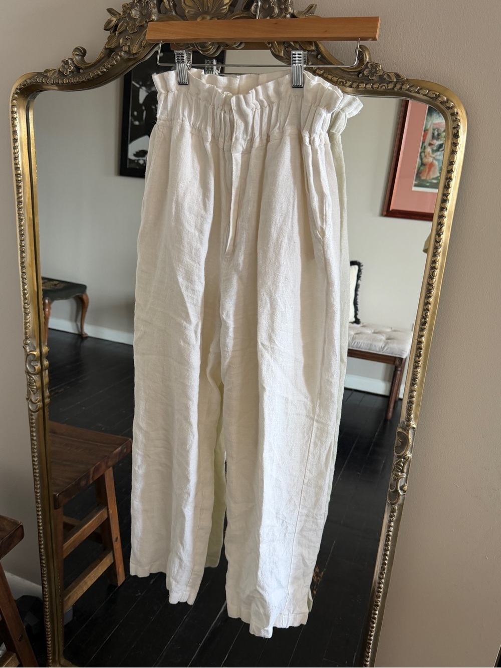 Posse Paperbag 100% Linen Pants
